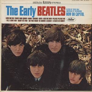 BLP The Early Beatles USA WINCHESTER ORANGE #2 HA
