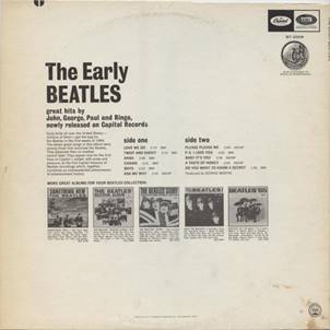BLP The Early Beatles USA WINCHESTER ORANGE #2 HB