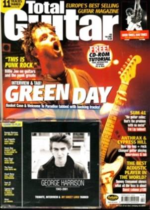 CD Total Guitar George Harrison