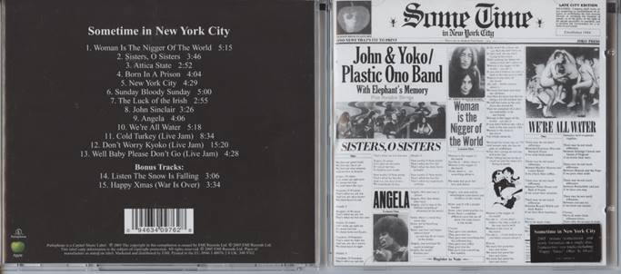 CD Some Time In NYC SA