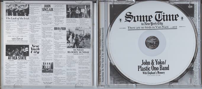 CD Some Time In NYC SB