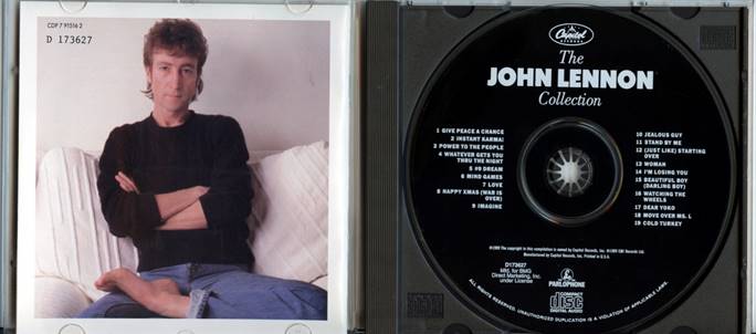 CD The John Lennon Collection SA