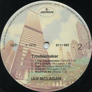 RLPR McLagan Troublemaker SWEDEN SB