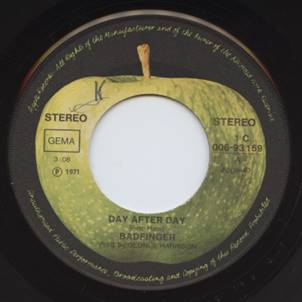 SAP Badfinger Day After Day GERMANY SA